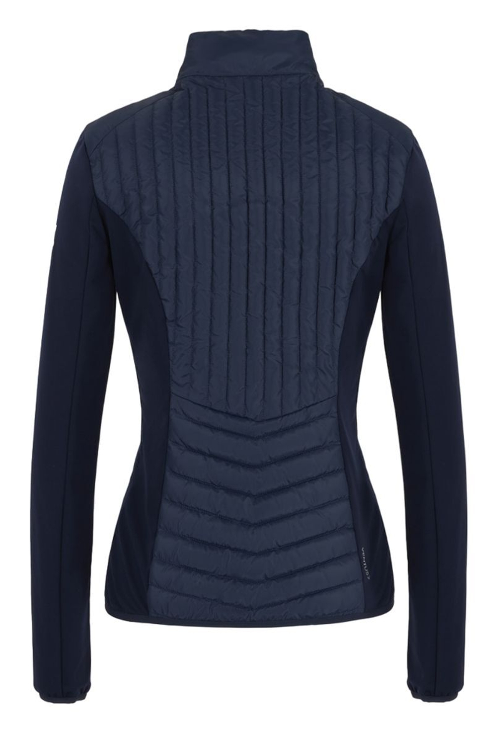 Женская теннисная куртка EA7 Woman Woven Bomber Jacket - небесный