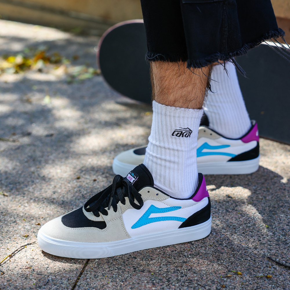 Keды Lakai York White/Black Suede (Q1-25)
