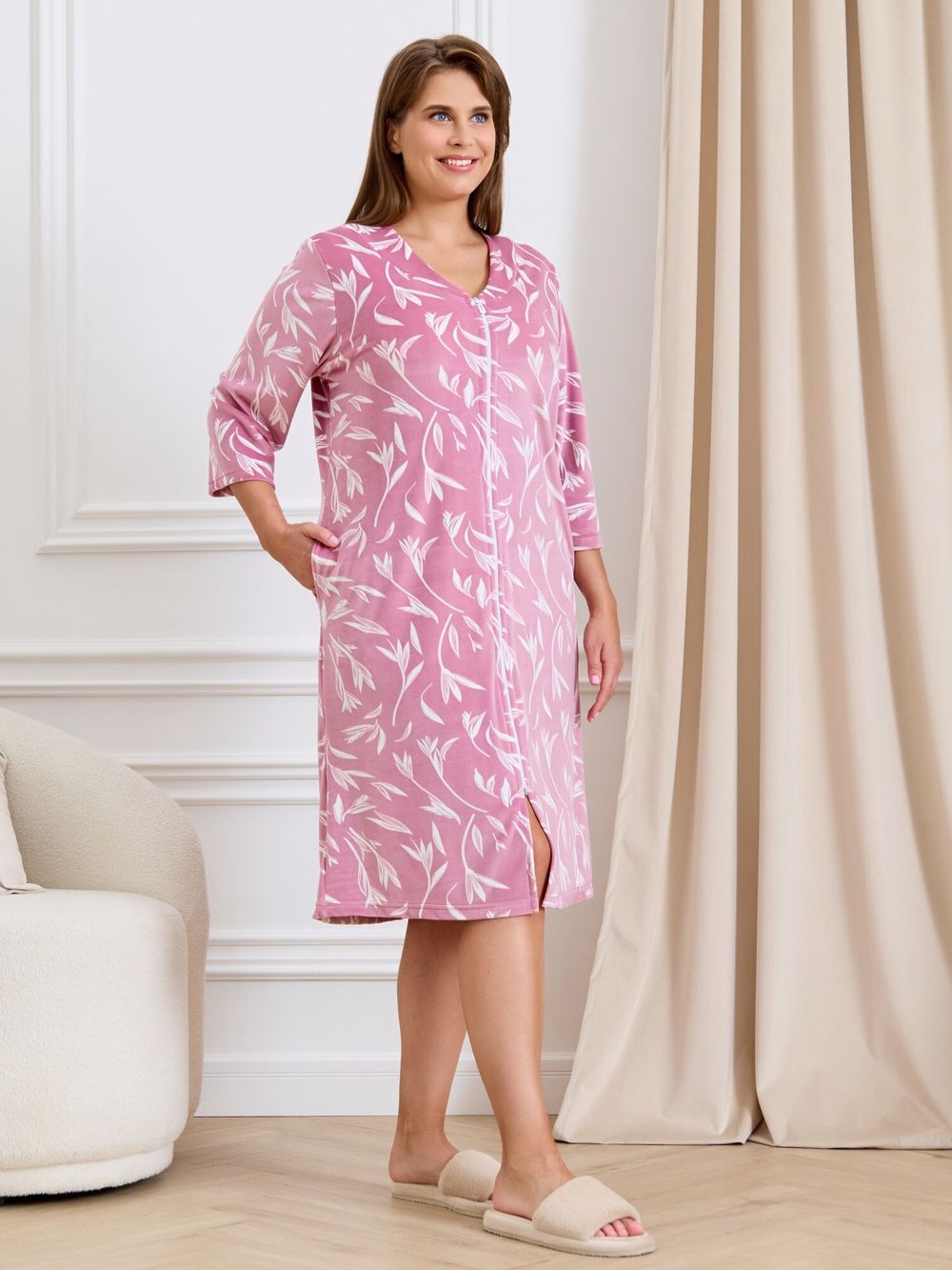 Халат Зарево Виотекс СУХАЯ РОЗА