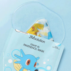 JMsolution Stamp In panthenol Mask Pokemon тканевая маска восстанавливающая с пантенолом
