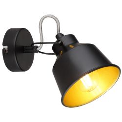 Светильник настенно-потолочный спот Rivoli Evelyn 7064-701 1 х Е14 40 Вт поворотный | Rivoli