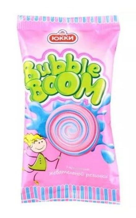 Мороженое эскимо "Баббл Бум" 50г. с ароматом жевательной резинки Юкки