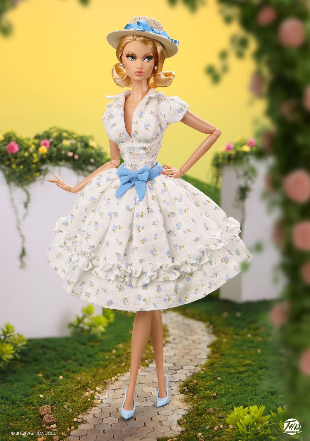 Кукла JHD Mary Macy Garden Party Blue Blossoms