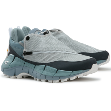 Кроссовки reebok Бежевые без запаха-сине-бело-голубые