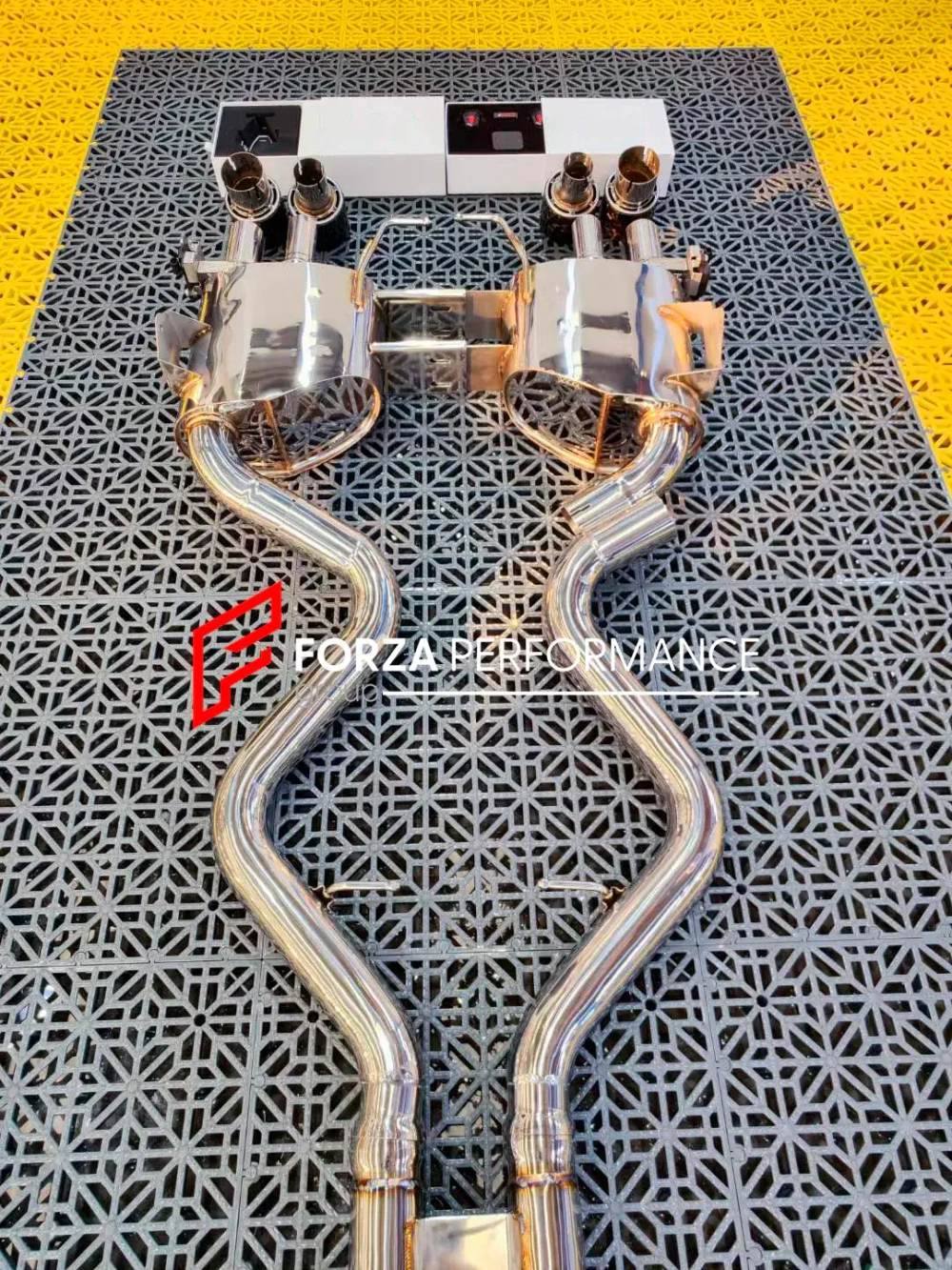 Спортивная выхлопная система с заслонками для BMW M3 E92 4.0 2008-2013 БМВ