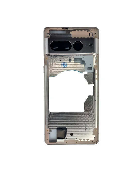 Средняя часть корпуса (рамка) для Google Pixel 7 Pro серо - зеленая (Hazel)