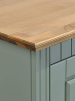 Скамья в прихожую Неаполь из сосны, 93х50х39 см, серый антик