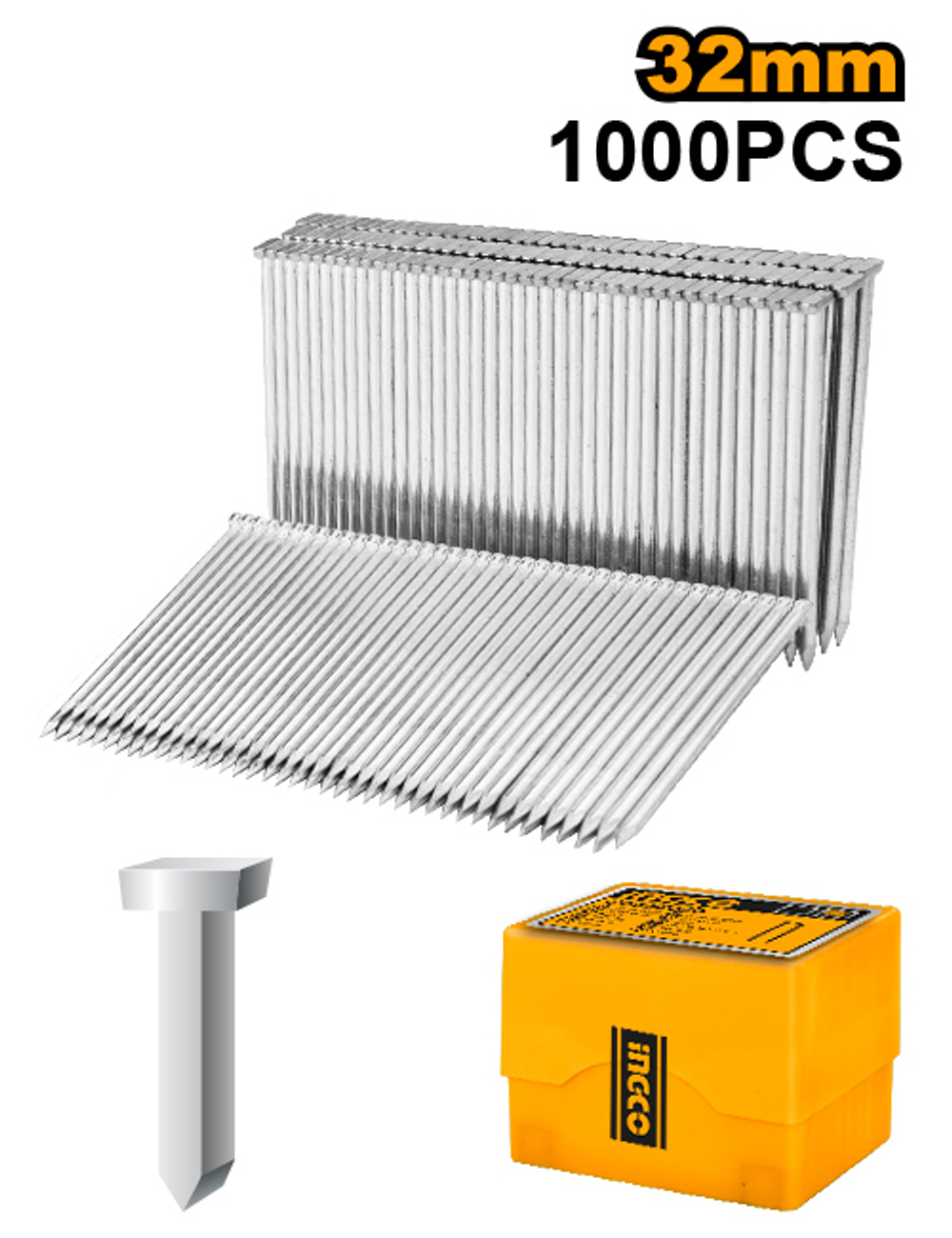 Гвозди по бетону 32 мм