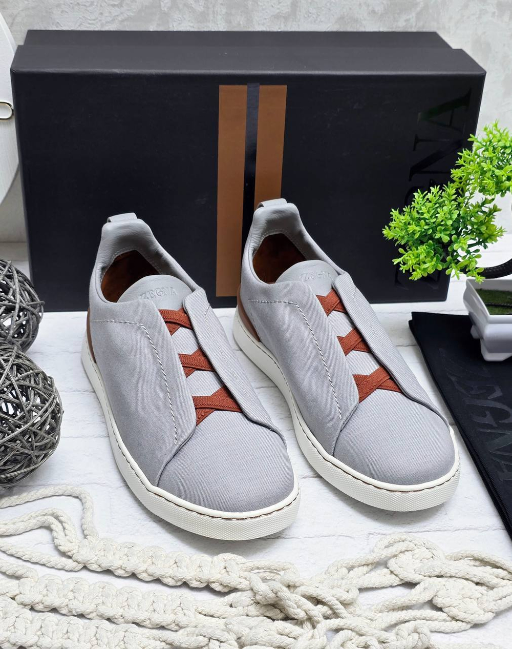Кеды Zegna