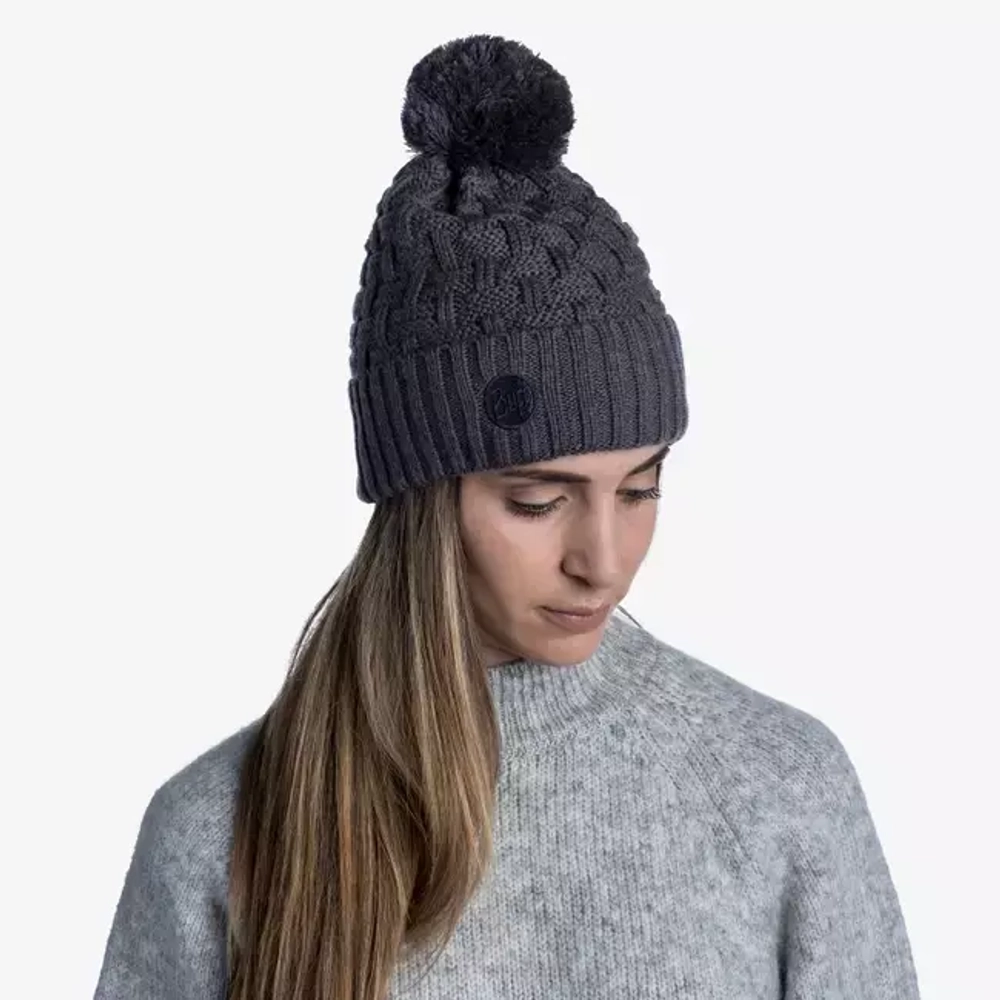 Шапка Buff Knitted & Fleece Band Hat Airon Grey Vigore (US:One size)