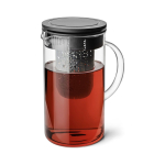 Чайник заварочный стекло,пластик, 1 л, с ситечком, Apollo, Evora, EVR-100