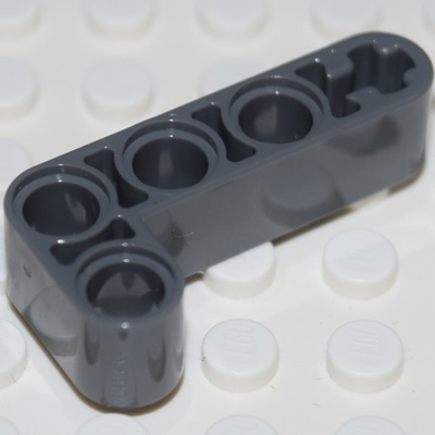 Lego 50шт Подъемник 1x5 толстый изогнутый 2-4 (темно-серый) 32140 / 4210667 / 6271830