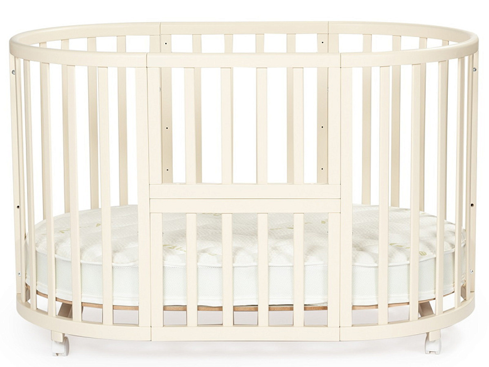 Детская кроватка Bebizaro Heirloom маятник поперечный BZHMM/02/VA VANILLA