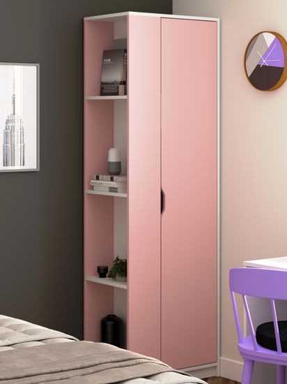 белый / розовый кварц