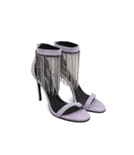 Кожаные босоножки на шпильках salome Pinko - фиолетовый(100593 A0NM)