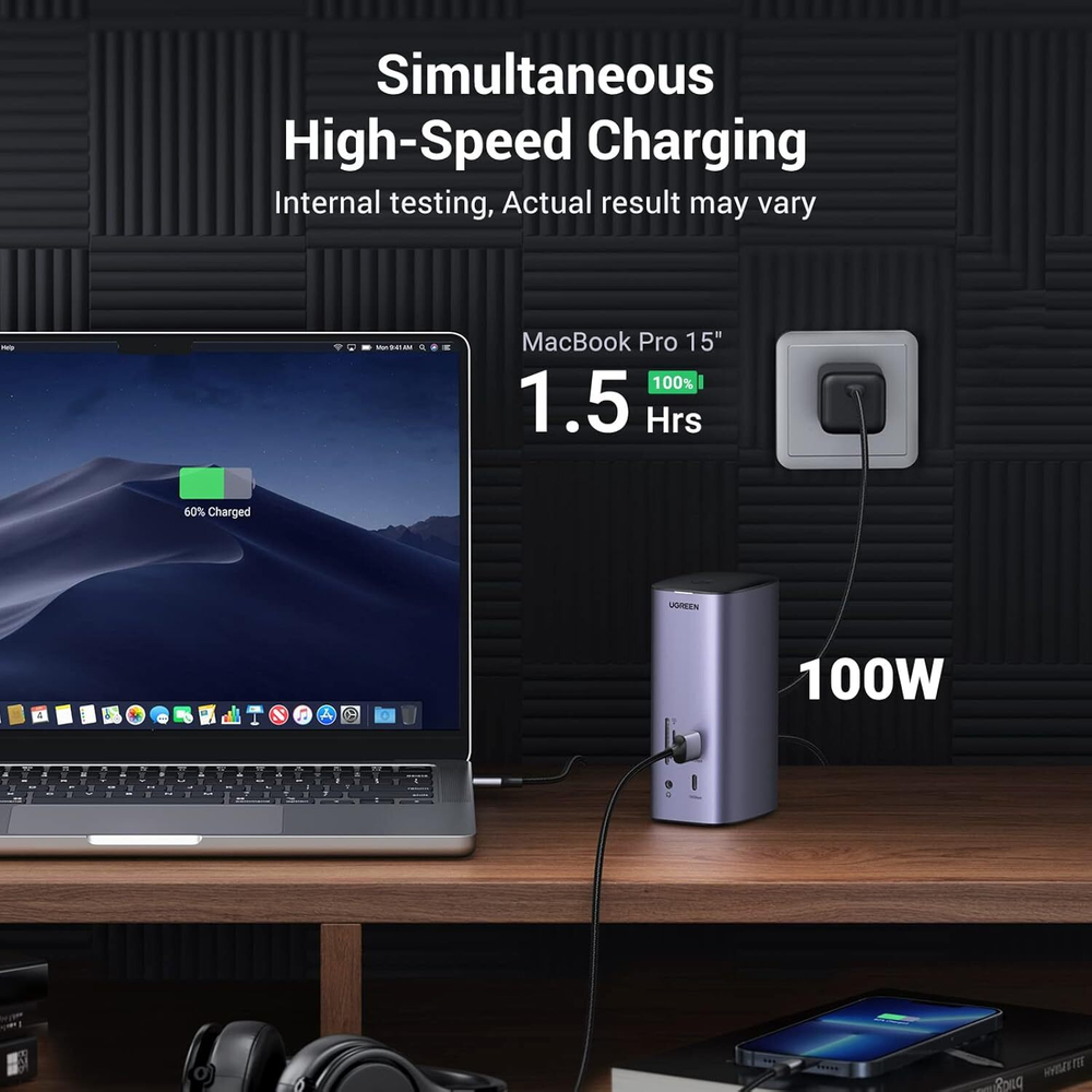 Док-станция USB Type C, UGREEN 90325