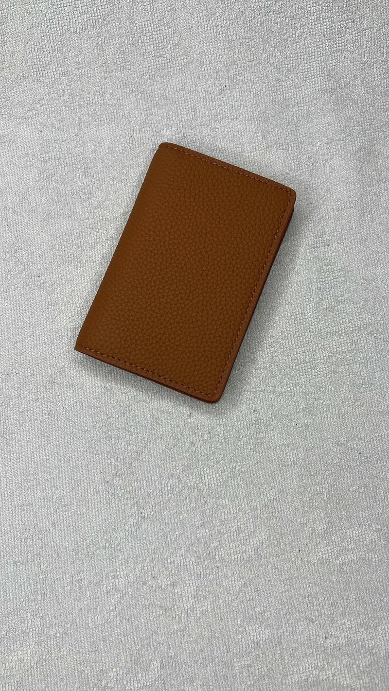 Кейс для карт и купюр апельсиновый