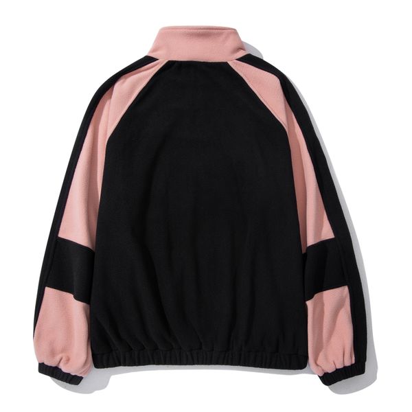 Толстовка Turbo fleece Черно-Розовая - фото 2