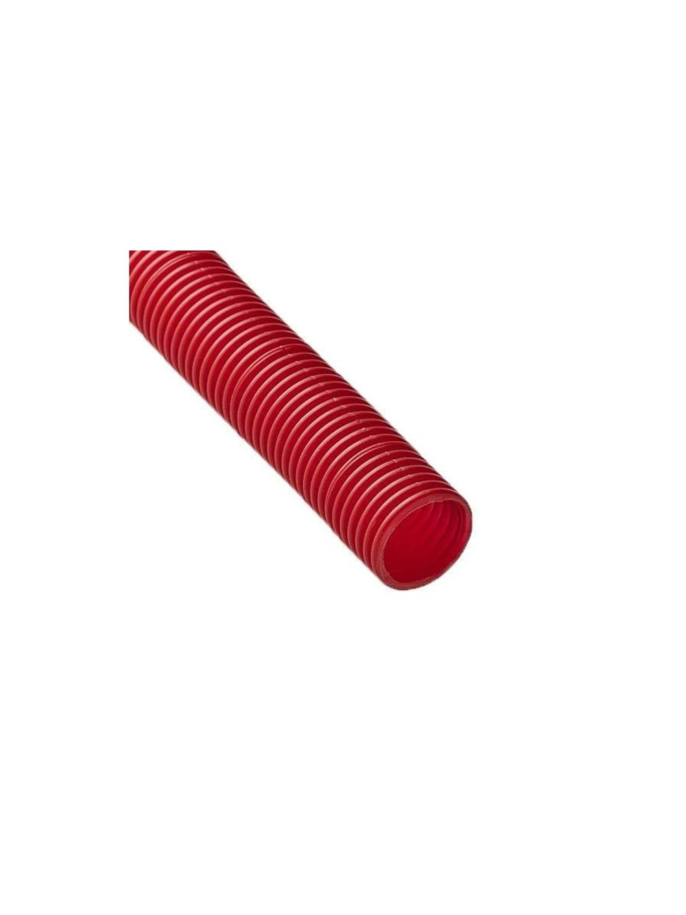 Труба гофрированная ПНД d50мм для МПТ красн. (уп.15м) Ruvinil 25000К