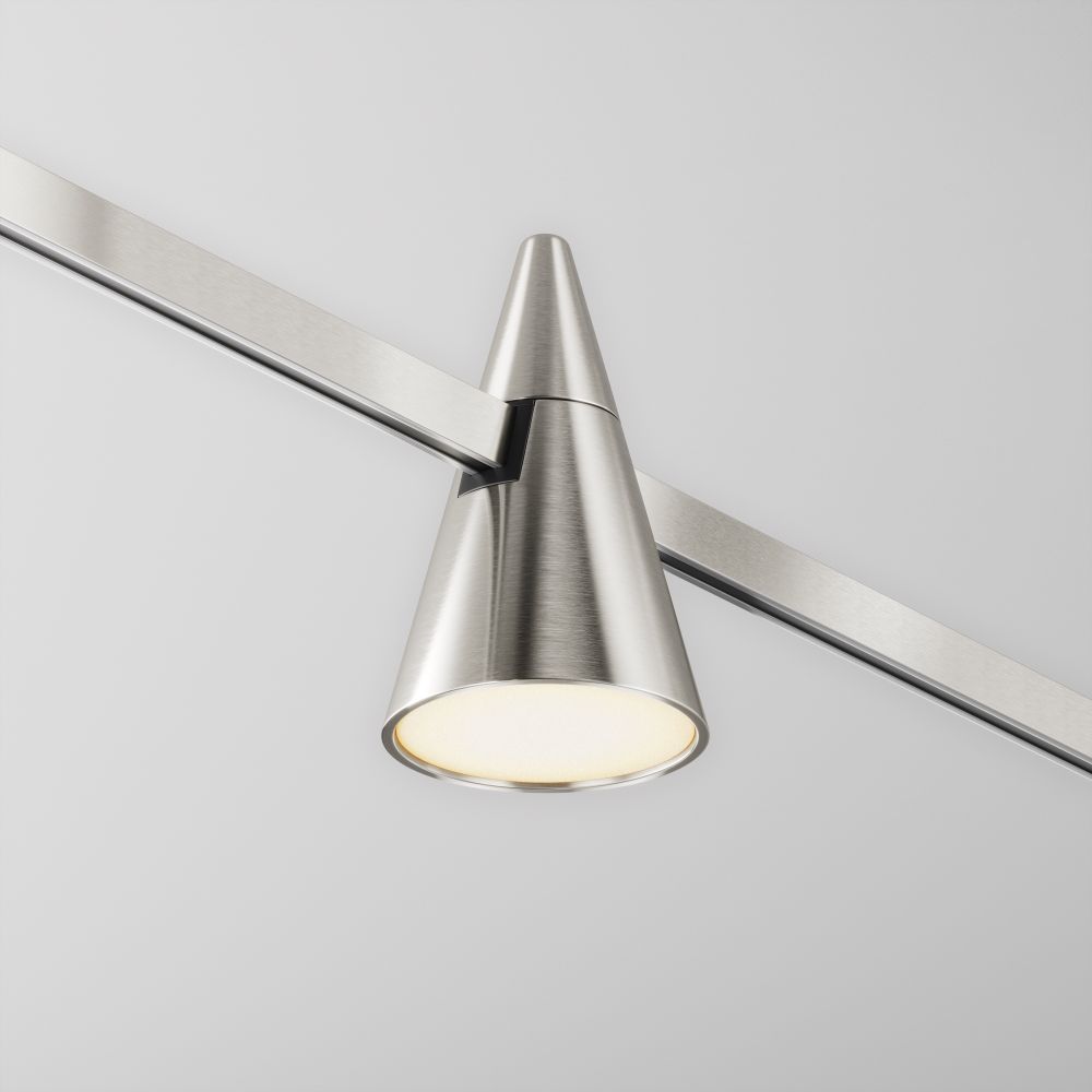 Трековый магнитный светодиодный светильник Maytoni Flarity   TR146-1-5W3K-PT