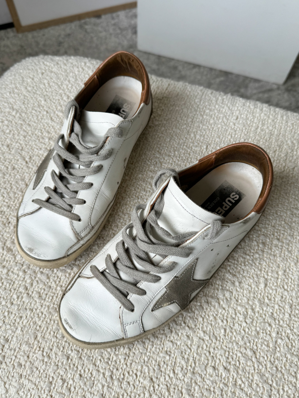 Кожаные кроссовки Golden Goose, 37