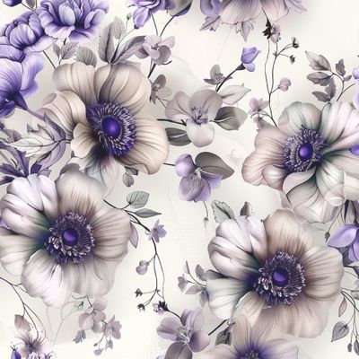 Весенний принт с розами