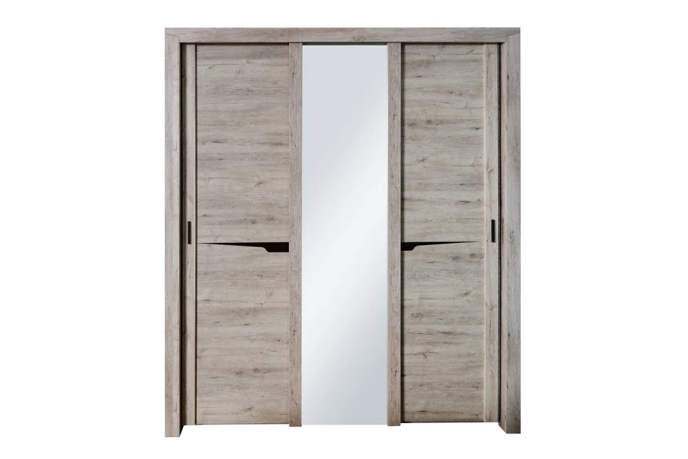 Шкаф 3 дв. с раздвижными дверями "Соренто" спальня