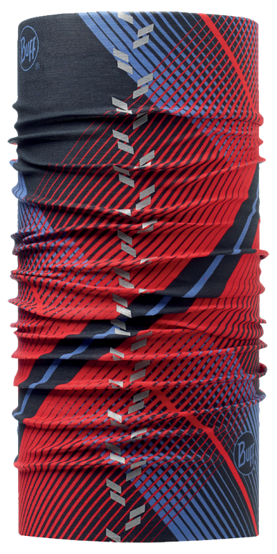 Светоотражающая бандана-труба Buff R-Retro Lines Фото 1