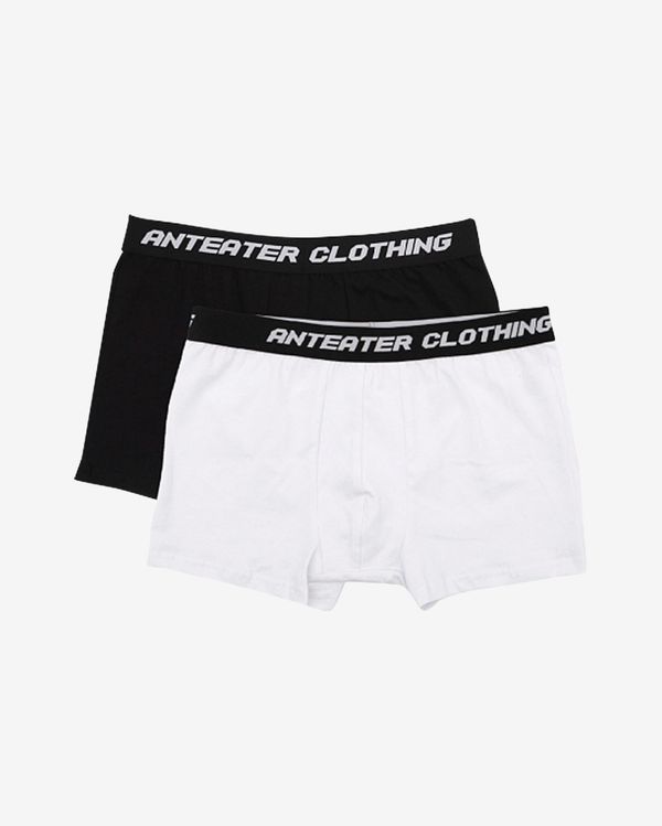 Трусы Набор ANTEATER Boxers Черные и Белые - фото 1