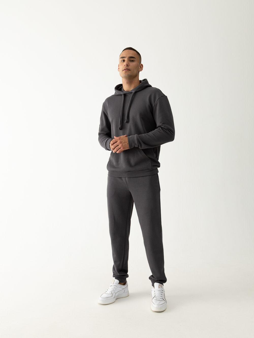 Костюм мужской спортивный (без начеса). Графит