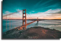 Постер "Мост Золотые Ворота"