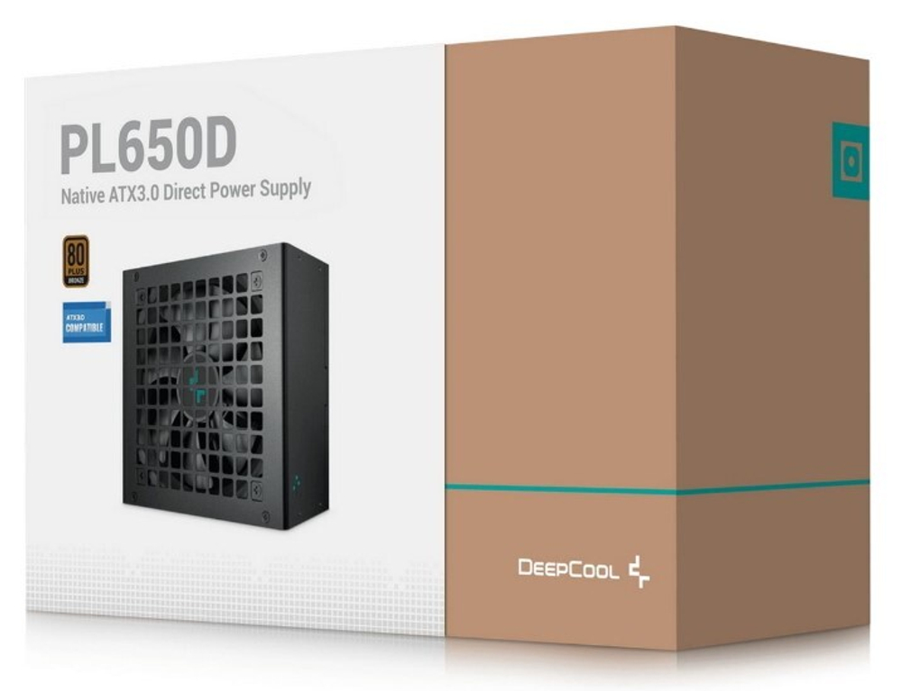 Блок питания ATX Deepcool R-PL650D-FC0B-WDEU-V2