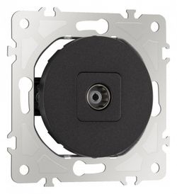 ТВ-розетка без рамки Arte Milano am-202 202.43-1.black