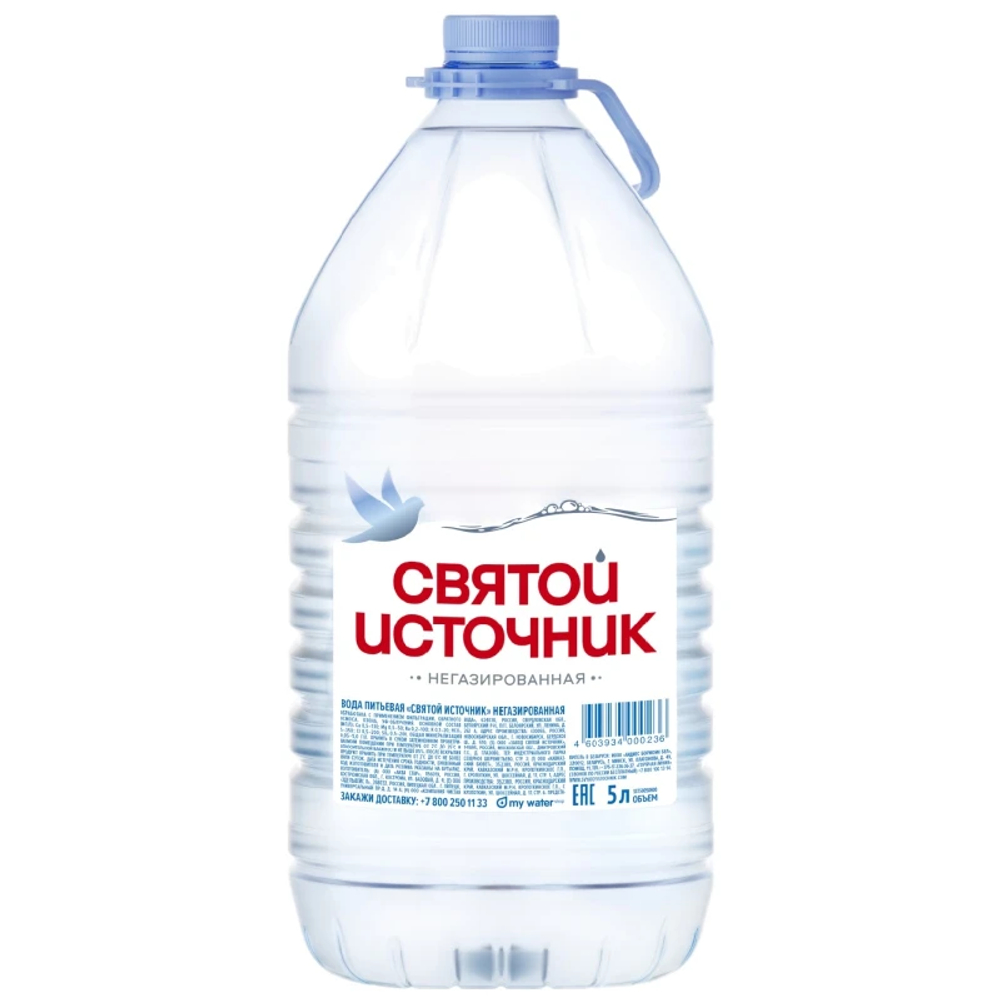 Святой источник 5л негазированная
