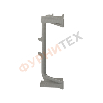 Уголок внешний к профилю C KB91 Инокс А04, шт