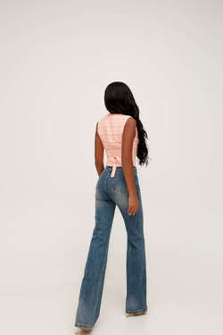 Джинсы прямые классические, синий