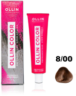 OLLIN COLOR 8/00 светло-русый глубокий 100 мл Перманентная крем-краска для волос