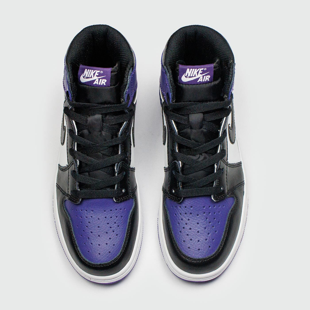Кроссовки Air Jordan 1 High Purple Black / White