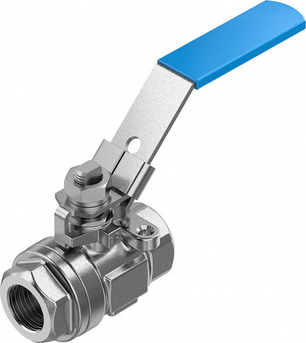 Шаровой кран Festo VZBE-1/2-T-63-D-2-M-V15V15 Ру63 Ду15 (PN63 DN15)