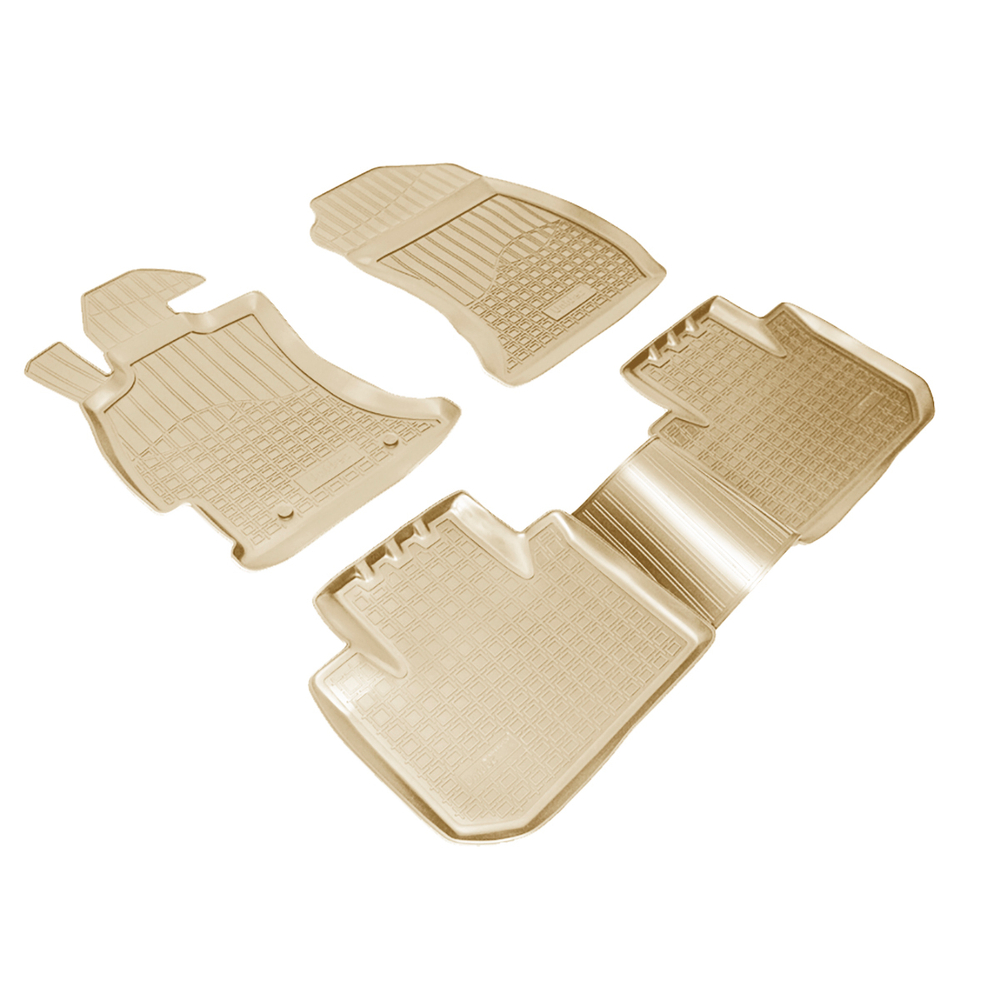 Ковры в салон Norplast/Unidec для Subaru Forester (2013-2018), Бежевый, арт.NPA11-C84-120-B