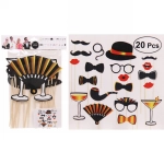 Фотобутафория «Светский вечер» набор 20 предметов