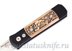 Нож Pro-Tech 7SP-4 Godson Steampunkфотография - 3