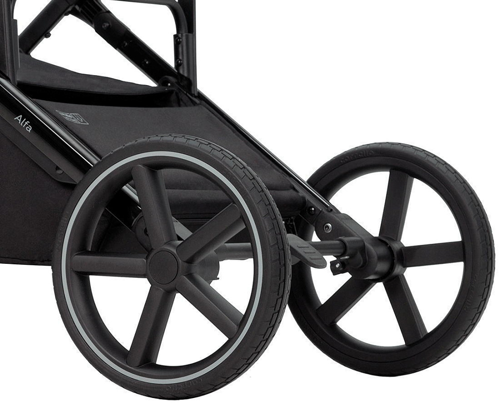 Коляска Carrello Alfa CRL-6522 2025 Cybex Aton B2 i-Size Dynamic Red 3 в 1 Meadow Green