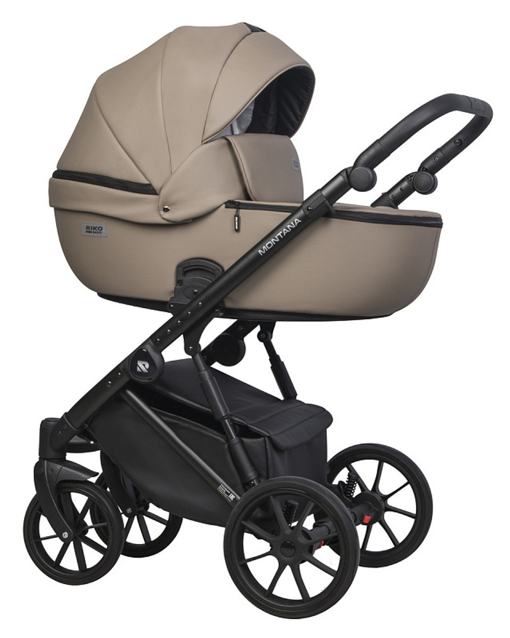 Детская коляска Riko Basic Montana Ecco 3 в 1 22 Beige