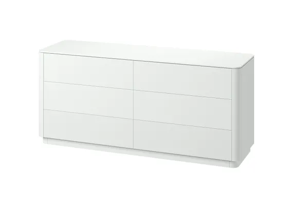 Комод Tammi 6 ящиков ширина 170 см (белый)