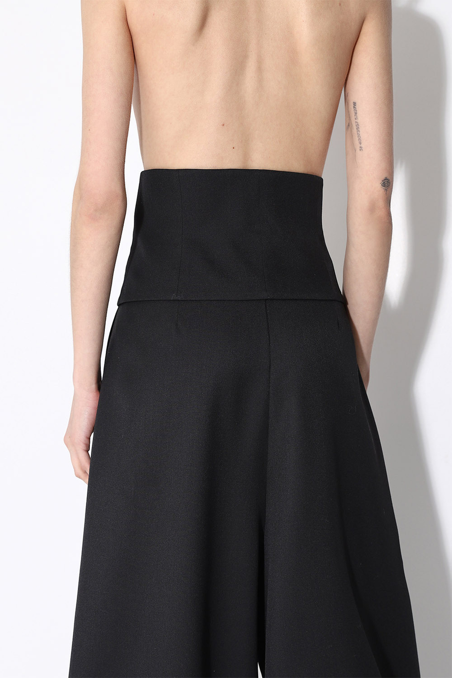 Брюки с драпировкой