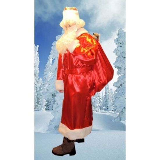 Новогодний костюм Деда Мороза, красный