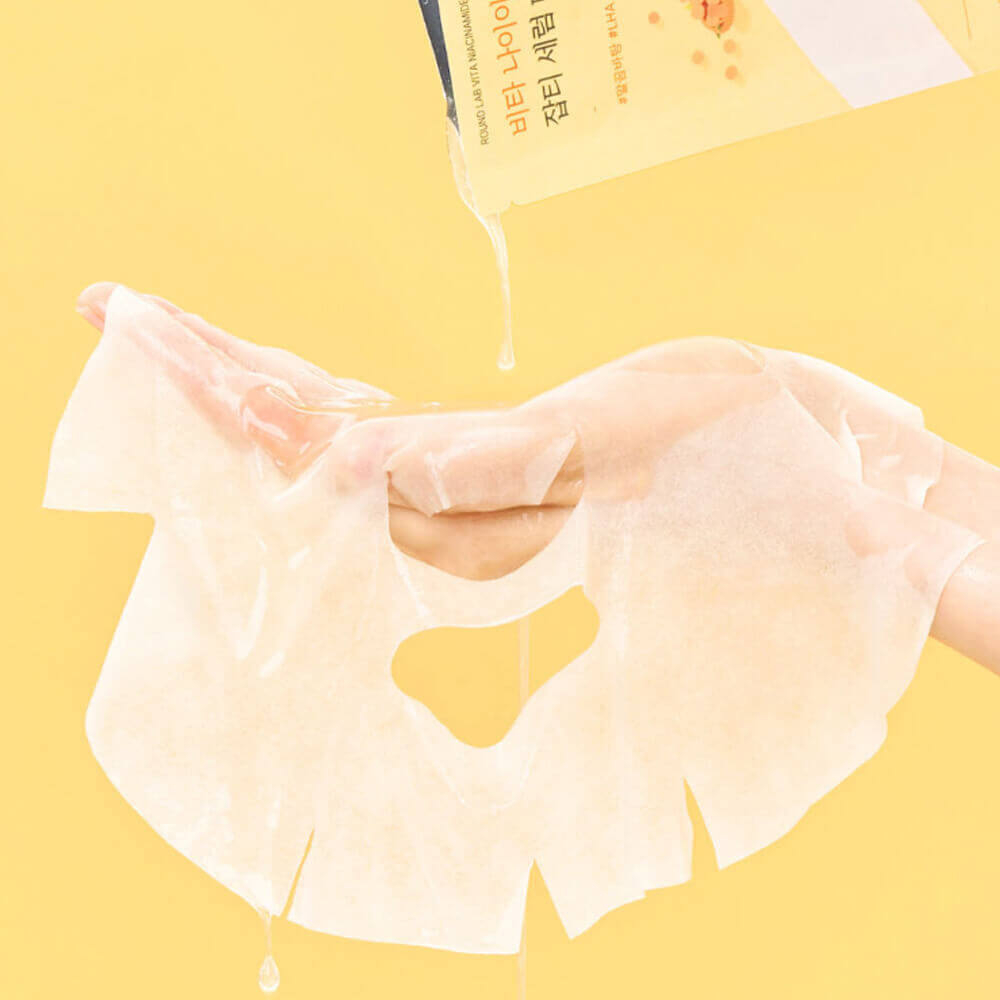 Round Lab Vita Niacinamide Dark Spot Serum Mask 1шт