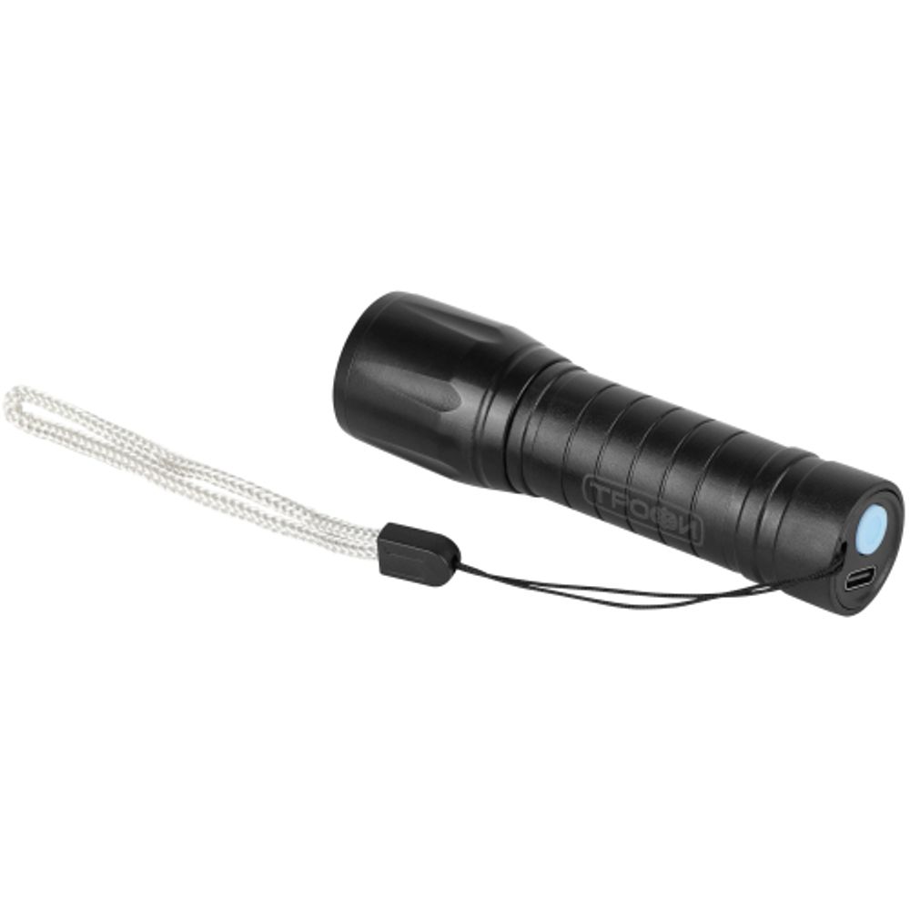 Светодиодный фонарь Трофи UA-101 аккумуляторный 3Вт LED + 3Вт COB оптический Zoom 3 режима