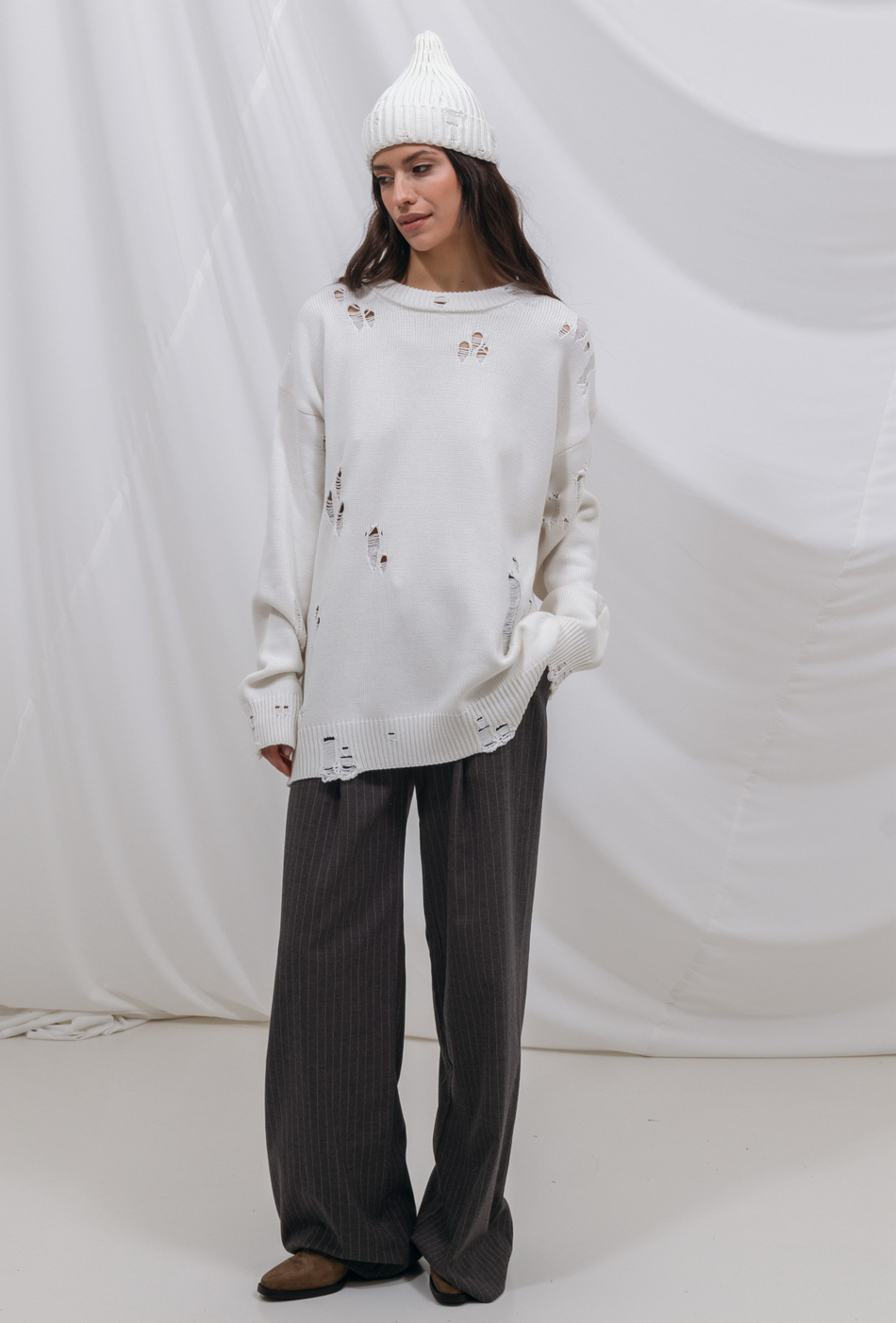 Джемпер РВАНЫЙ